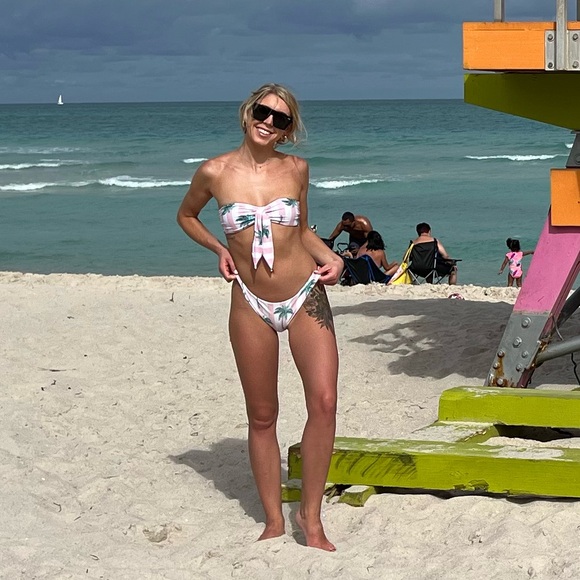 Kenny Flowers Palm Tree Print Bikini - Picture 8 of 8